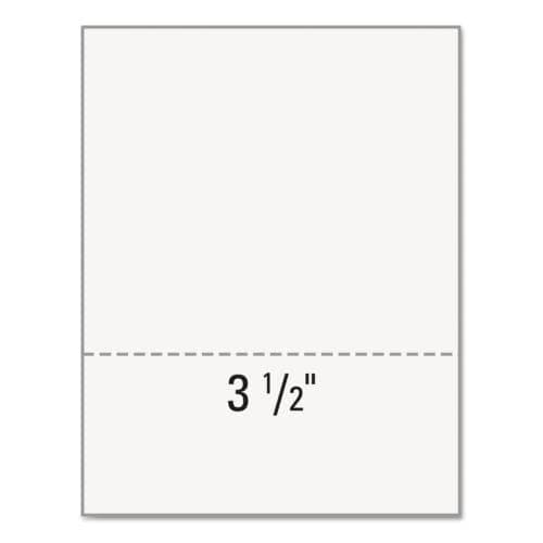 Perforated Paper Alliance Laser Cut Sheet 8.5 x 11 in - 20 lb, 92 Bright (200,000 hojas)