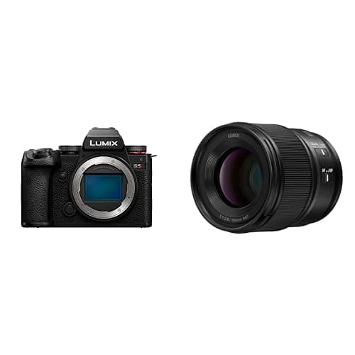 Panasonic LUMIX S5II (DC-S5M2BODY) con LUMIX S 100mm F2.8 Macro (S-E100)