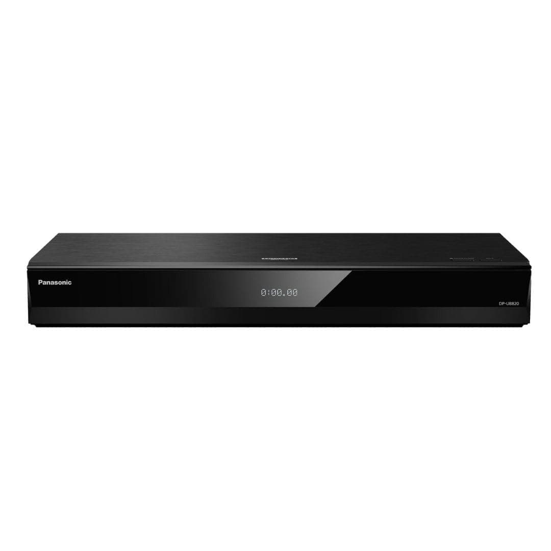 Reproductor Blu-ray 4K Panasonic DP-UB820-K con Dolby Vision, audio 7.1 y HD (Negro) (Reacondicionado)