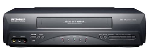 Sylvania 6260VE Grabadora VCR Hi-Fi de 4 Cabezas, Negra