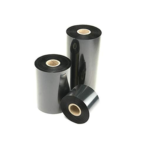 Wolfbarco 36 Rolls 2.36" x 1476' (60 mm x 450 m) Cinta térmica Wax/Resin Core CSO para impresoras Zebra ZE060-0450DO-36