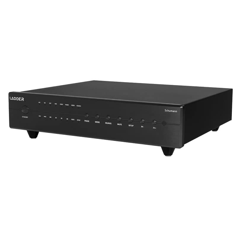 Fanmusic Ladder Schumann DAC HiFi - Decodificador de audio USB/OPT/COAX/AES con DSP y FPGA