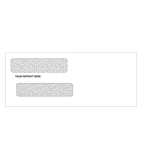 Park Forms USA Sobres confidenciales doble ventana 8.625 x 3.625 pulgadas (5000) 91663
