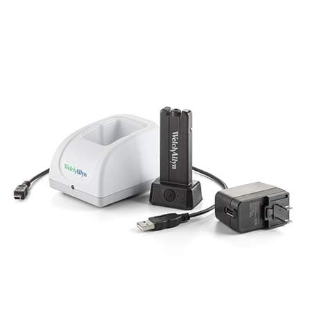 Welch Allyn Sistema de iluminación vaginal inalámbrico con estación de carga Kleenspec 590 (80010)