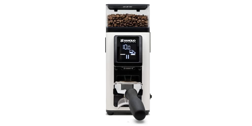 Rancilio Stile Molinillo de Café - Compacto y con dosis programables (Blanco) 21-650-063-RACILIO