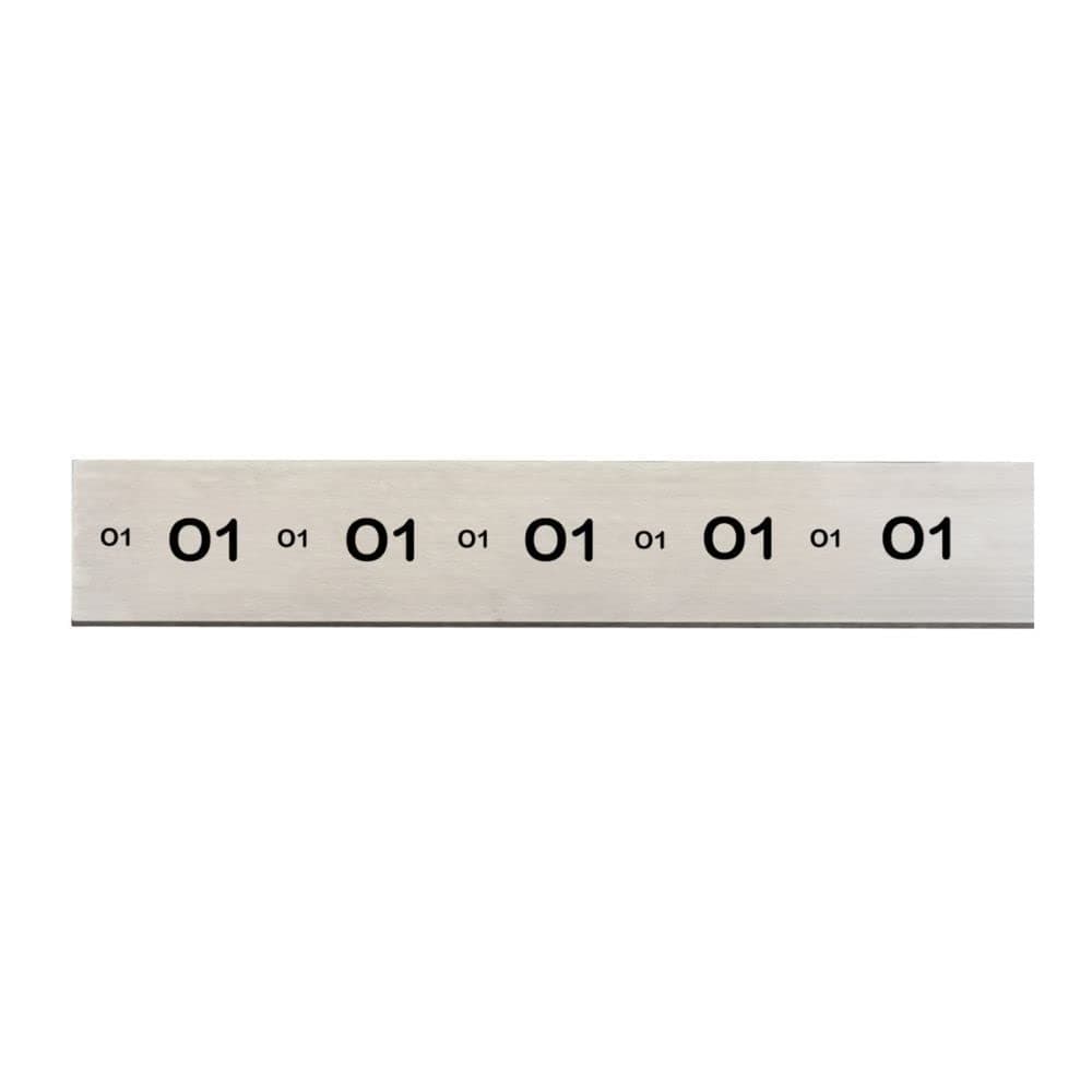 Starrett Precision Ground Flat Stock O-1, 1/2" x 3" x 36" - 56865