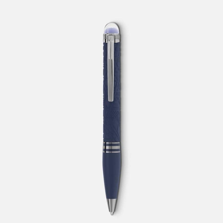 Montblanc Starwalker SpaceBlue Resin Ball Pen 130213