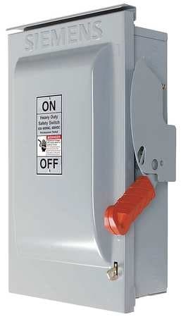 Siemens Safety Switch HF362NR 60A 480/600V NEMA 3R 3 polos