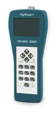 RigExpert AA-650 ZOOM Analizador de antenas 0.1-650 MHz con pantalla color