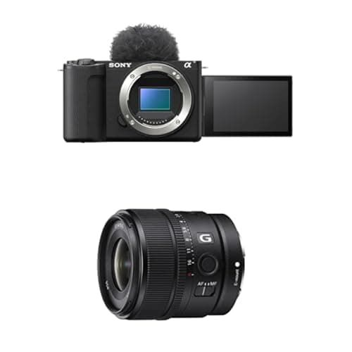 Sony Alpha ZV-E10 II con lente Sony E 15mm F1.4 G (kit para creadores)