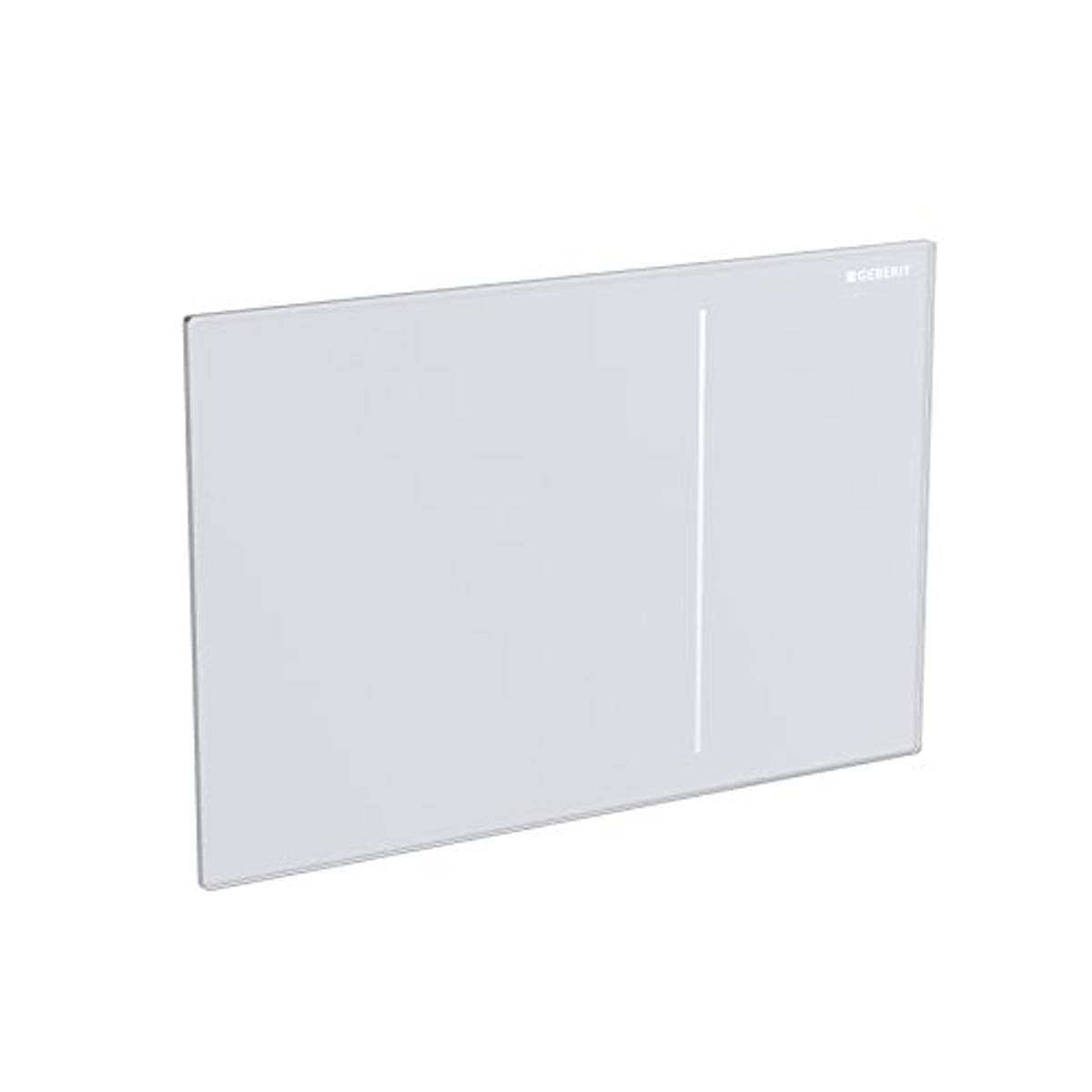 Geberit G115620SI1 Sigma 70 Placa actuadora doble descarga 1.6/0.8 GPF blanca