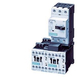 Siemens 3RA12 10-0FA15-0BB4 Combination Starter reversor S00, bobina DC, ajuste 0.35-0.5A