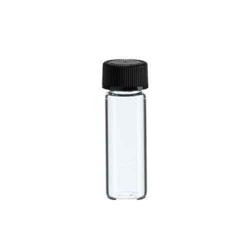 Premium Vials Vial de Vidrio Claro 1 Dram con Tapa de Rosca (Pack de 1440) 1DCFL1440-ZT