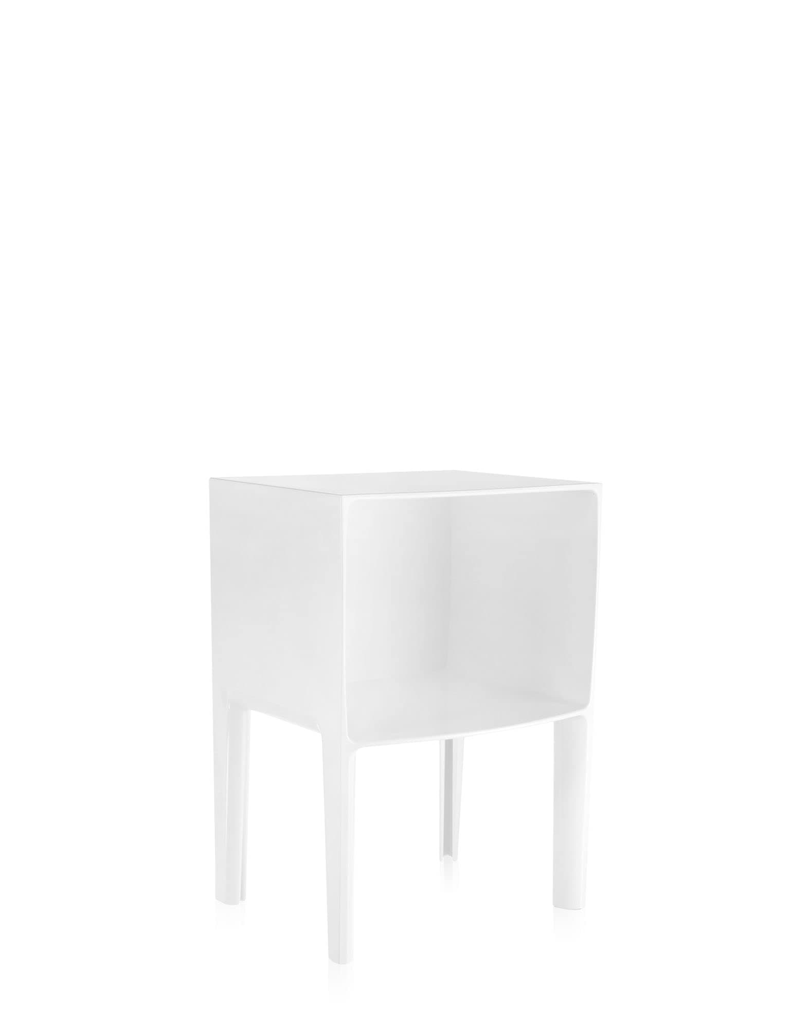 Kartell Small Ghost Buster 3220/E5 Mesa de Noche Blanco Mate