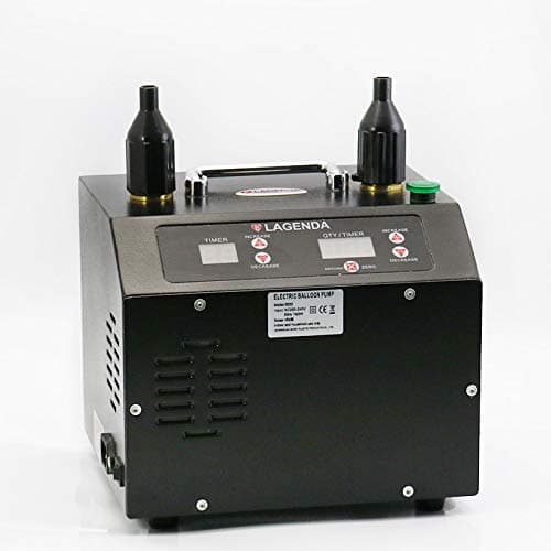 Inflador Eléctrico de Globos Lagenda B322 Versión 3.0 Doble Boquilla Digital