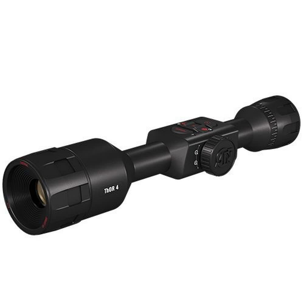 ATN Thor 4 2-8x 384x288 Visor térmico para rifle con WiFi, estabilización y calculadora balística TIWST4382A