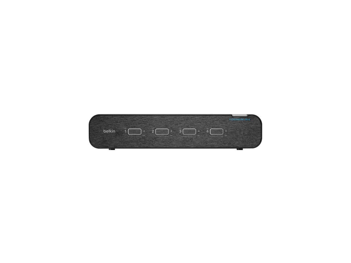 Belkin Secure KVM Switch 2ª Gen Universal 4-Port Dual Head (F1DN204KVM-UN-4)