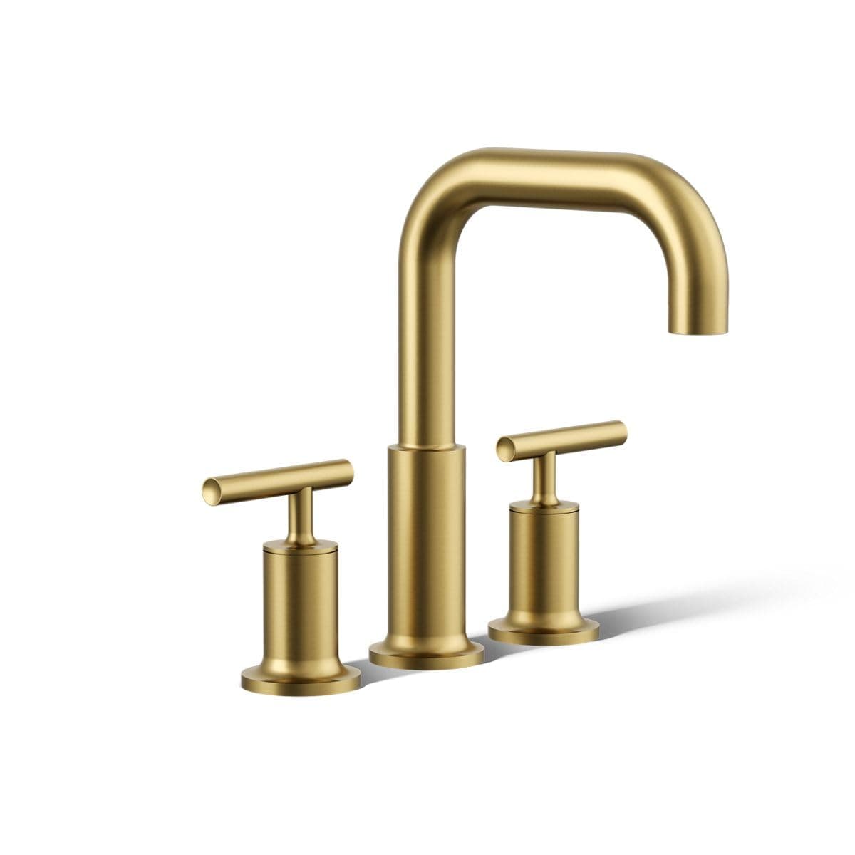 Kohler Purist T14428-4-2MB Juego de Recambio para Bañera con Manijas de Palanca, Vibrant Brushed Moderne Brass