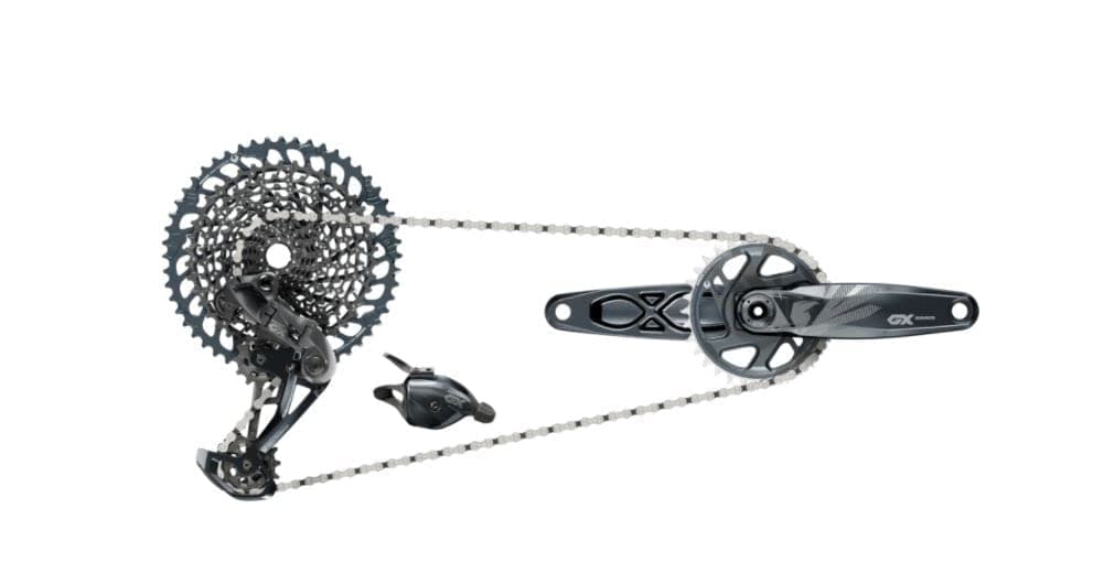 SRAM GX Eagle Groupset - Bielas Boost 170mm, 32t, DUB, Cambio por Mando, Cambio Trasero, Cassette 12 velocidades 10-52t y Cadena 12 velocidades 102627