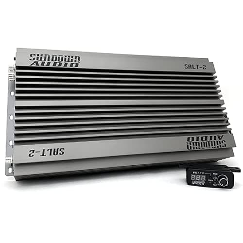 Amplificador Monobloque Digital Clase D Sundown Audio Serie Salt (Salt-2 2000W RMS) SALT Series Monoblock Amplifier