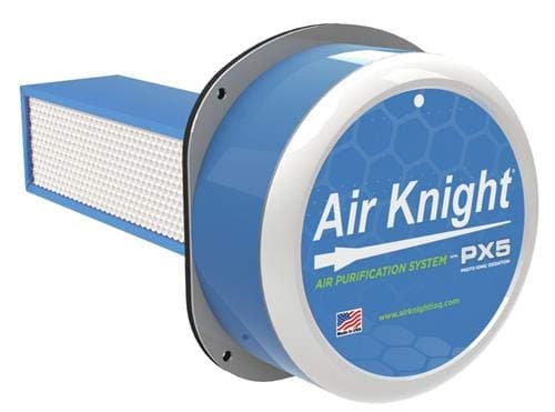 TopTech Air Knight PX5 Sistema de Purificación de Aire 24V, Modelo 9" TT-AK249-V2