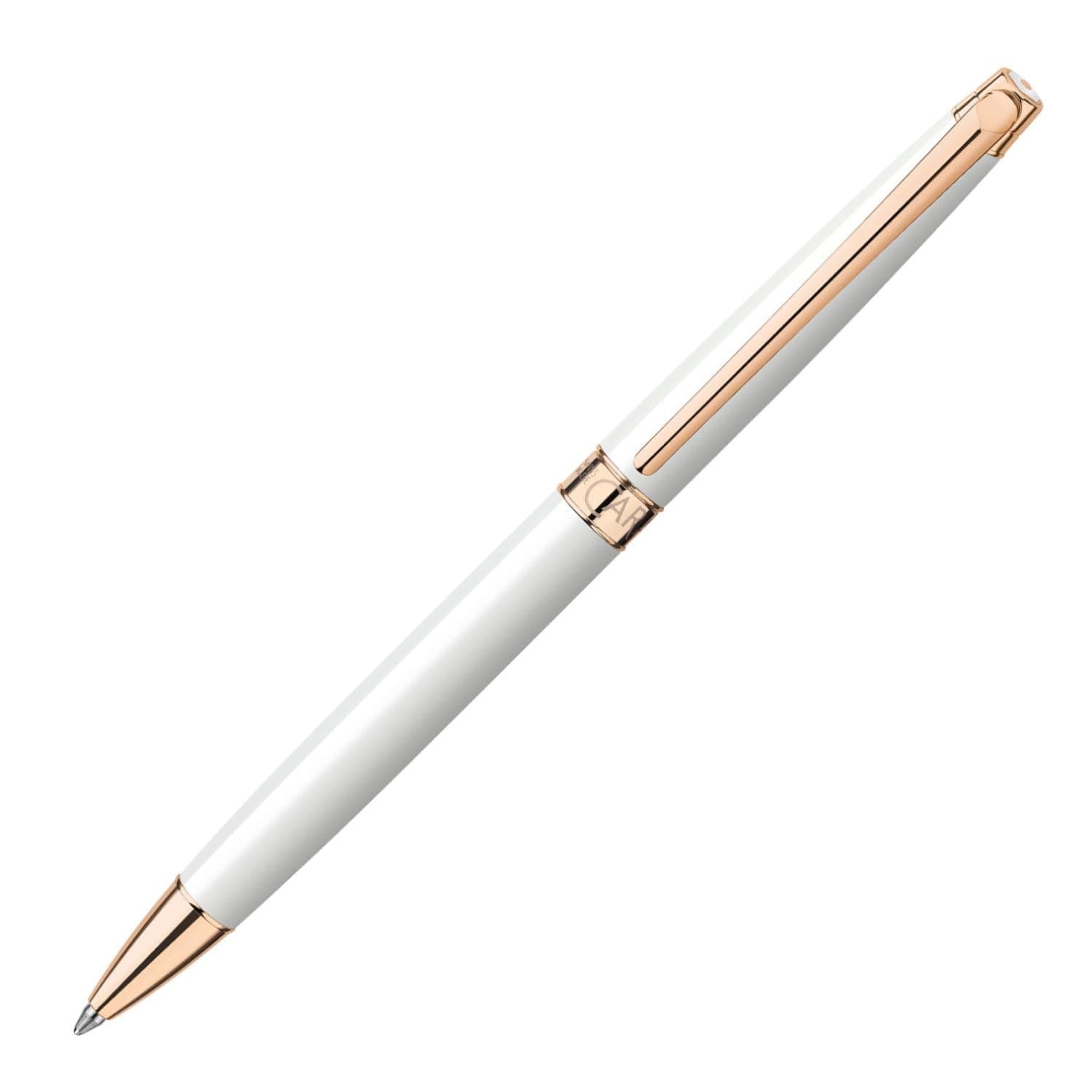 Caran d'Ache CD4781.001 Bolígrafo Léman Slim - White