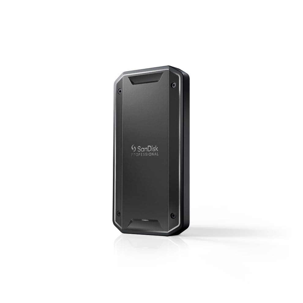 SanDisk Professional SSD PRO-G40 2TB - Hasta 3000 MB/s, Thunderbolt 3 (40 Gbps), USB-C (10 Gbps), Resistente al polvo/agua IP68, Unidad de estado sólido externa - SDPS31H-002T-GBC1D [Versión exFAT]