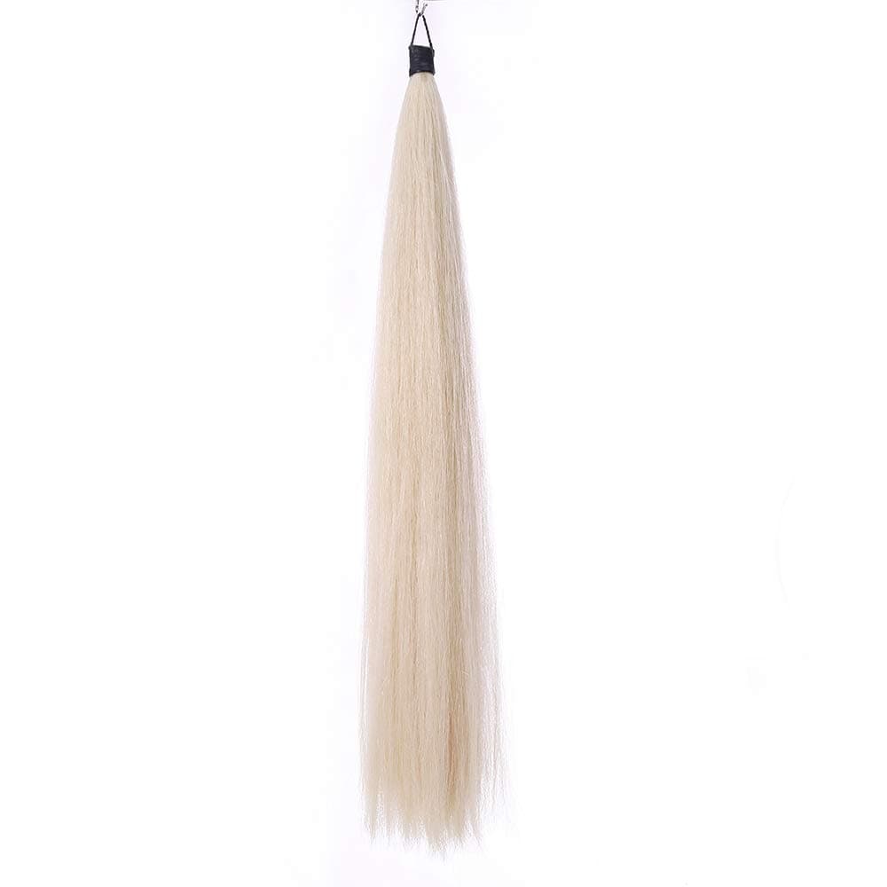 Y.J TAILS Extensiones de Cola para Caballos con Bucle de Cabello Trenzado