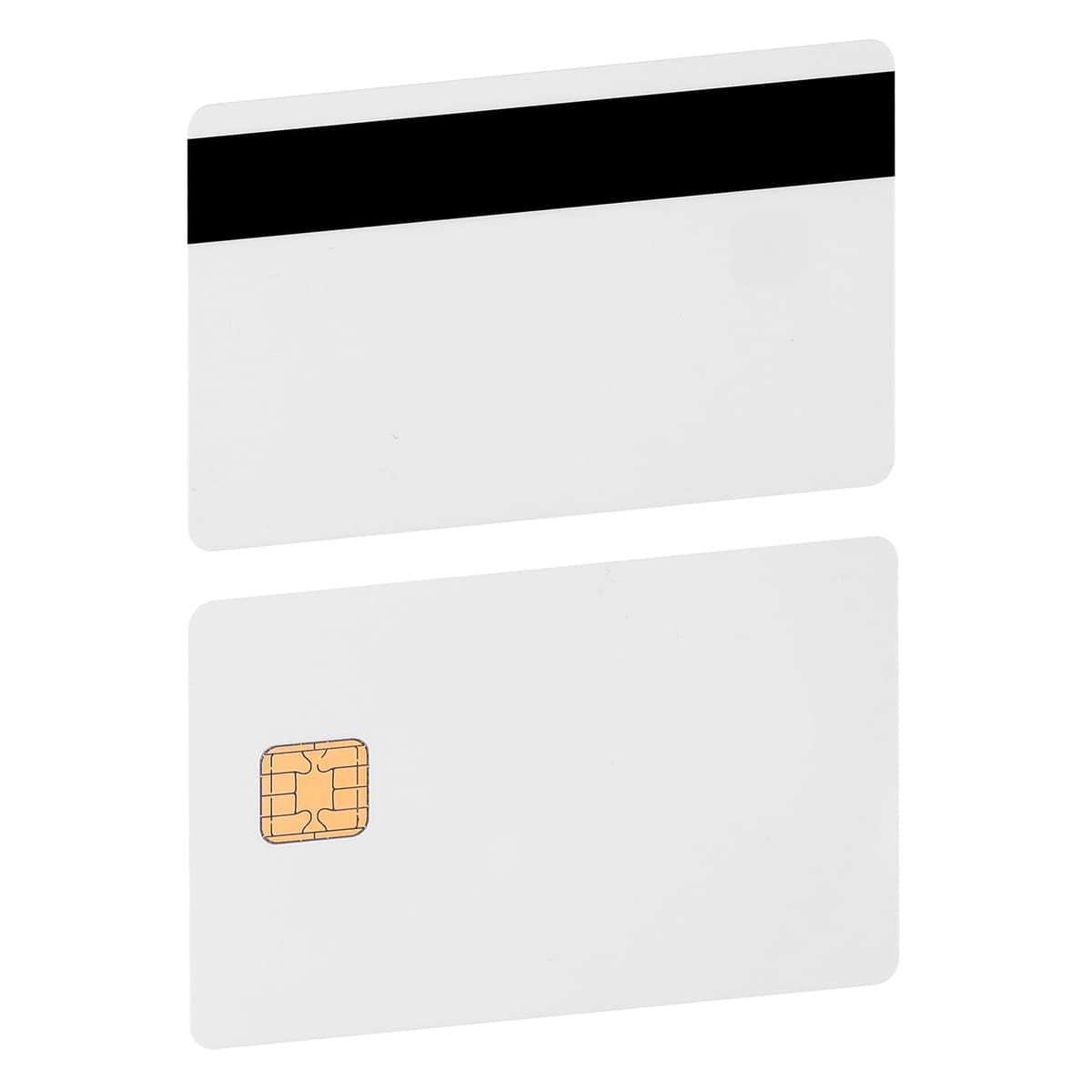 X-belmox J3R180 JCOP4-180K Tarjeta Java sin fusionar, 2 pistas con banda magnética HICO 8.4mm (pack de 100) J3R180-US-X-03