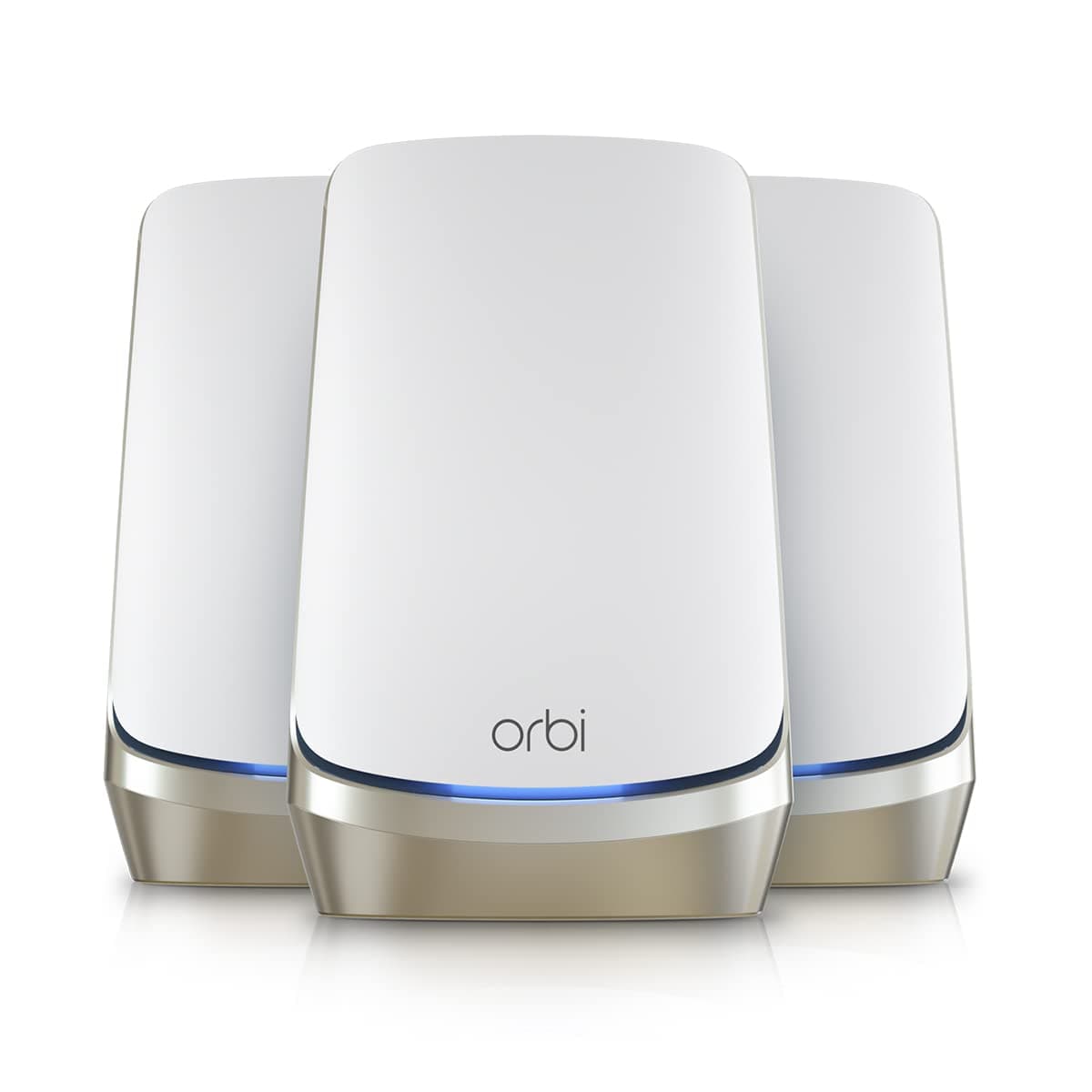 NETGEAR Orbi 960 AXE11000 Sistema Mesh Wi-Fi 6E Quad-Band (3-Pack) Renewed RBKE963-100NAS-cr