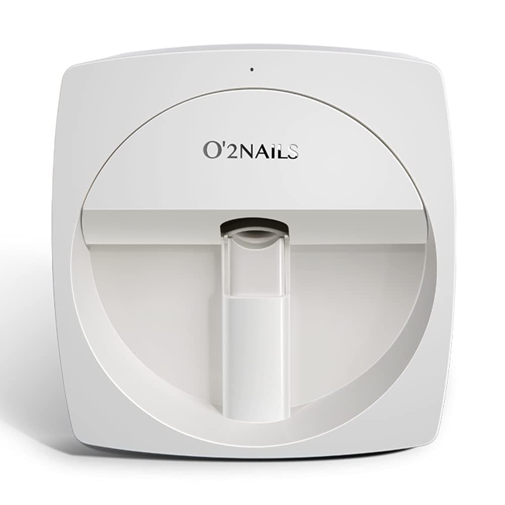 O'2nails V11 Impresora Móvil de Arte para Uñas (WiFi, Blanco)