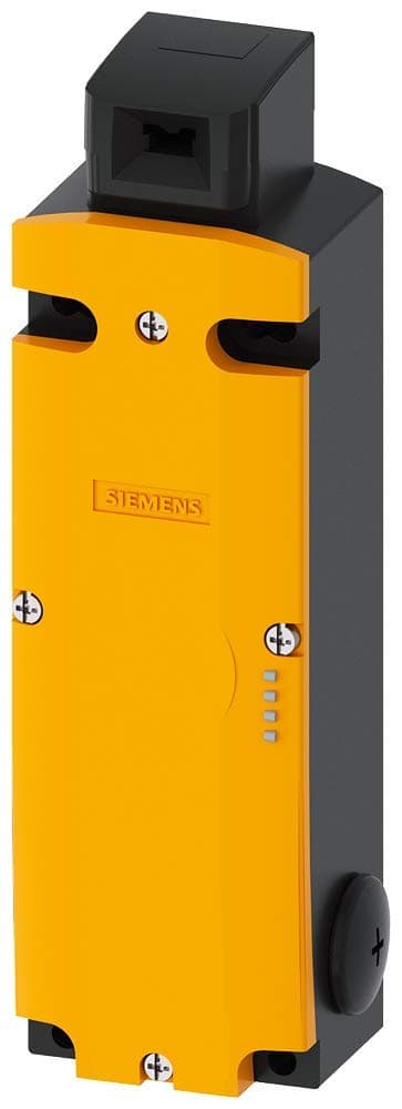 Siemens 3SE5 312-1SB11 Interlock switch metálico 54 mm, LED amarillo/verde, 2600N, 24VDC