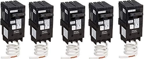 Siemens QF220A Ground Fault Circuit Interrupter 20A 2P 120V 10,000 AIC (5-Pack)