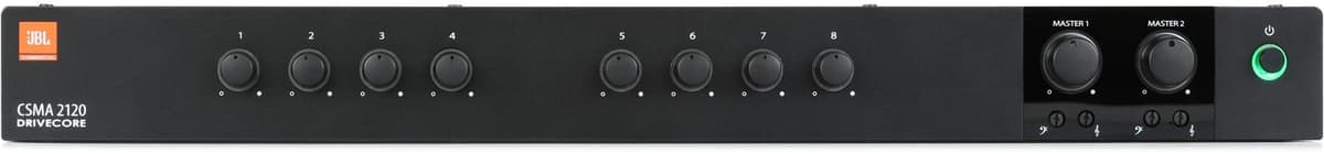 JBL Professional CSMA2120 Mezclador-Amplificador Potenciado Comercial 2 Canales 120W