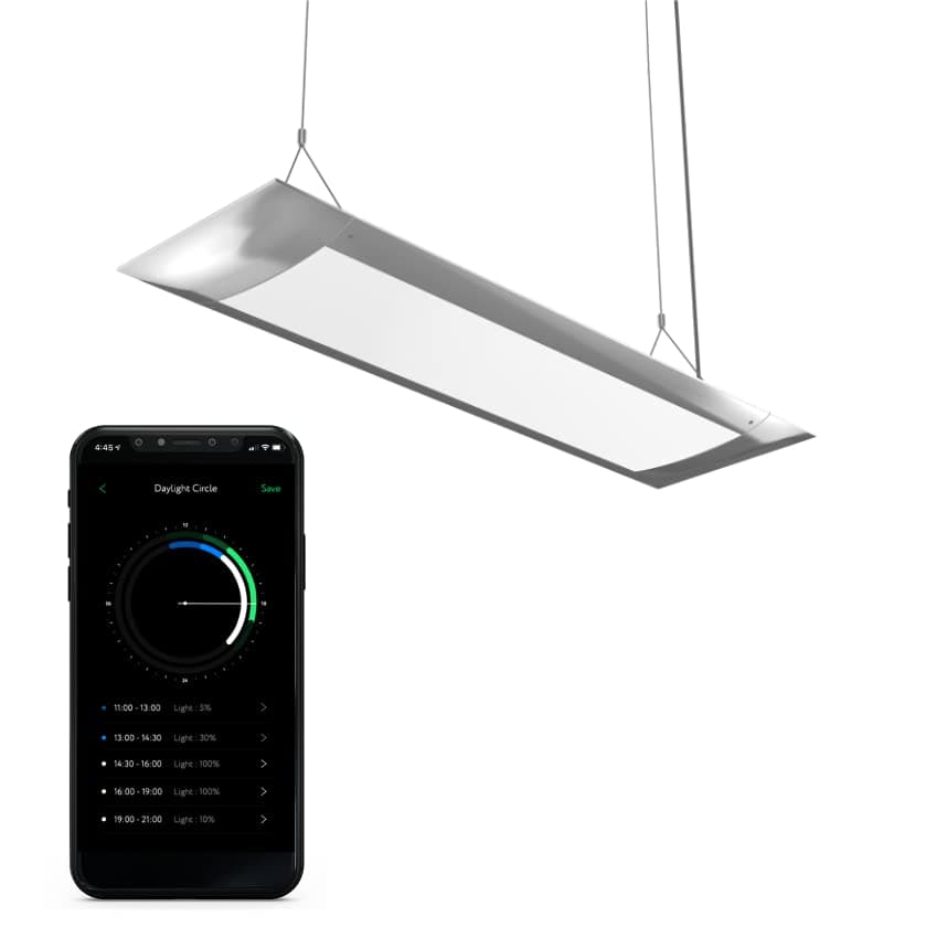 ONF Flat One+ Luz de Acuario de 24" 24/7 MPS-AQ6B470BB201A