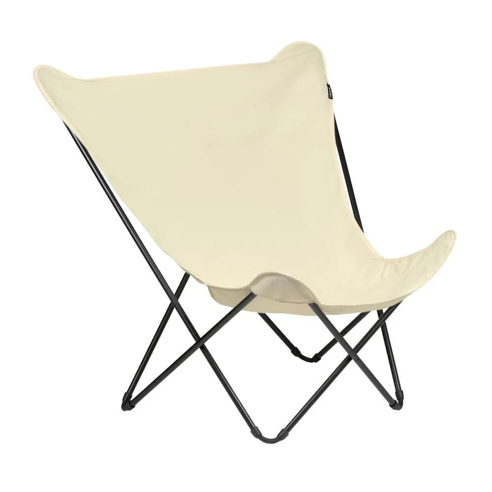 Lafuma Pop Up XL Camp Chair Ecru/Noir - One Size LFM2777-9328