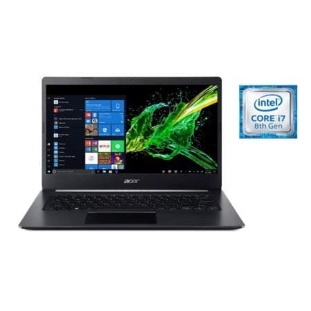 Acer Aspire 5, 14" Full HD, Intel Core i7-8565U de 8ª generación, 8GB DDR4, 512GB PCIe NVMe SSD, Windows 10 Home, A514-52-78MD NX.HDRAA.001