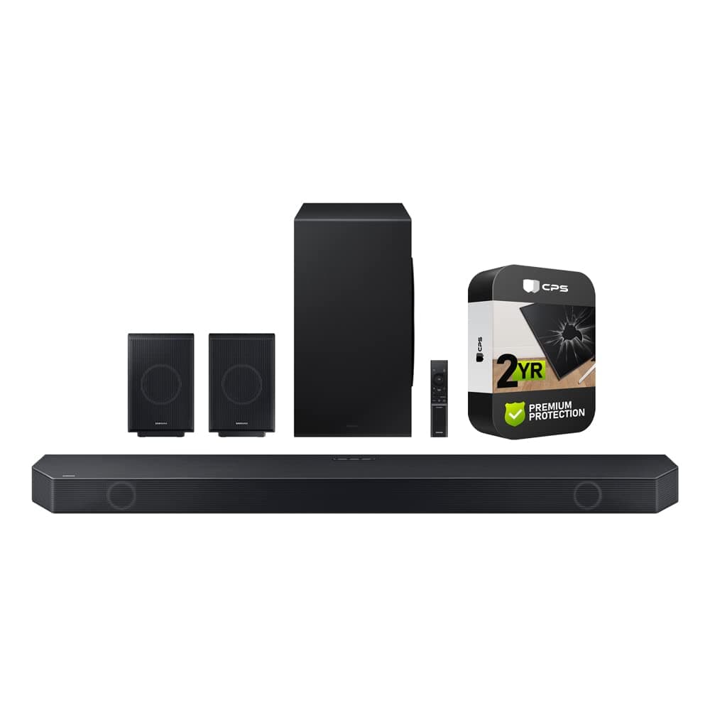 Samsung HW-Q990C Barra de Sonido 11.1.4 ch. Wireless Dolby Atmos con altavoces traseros - Pack con protección mejorada 2 años E99SAMHWQ990C