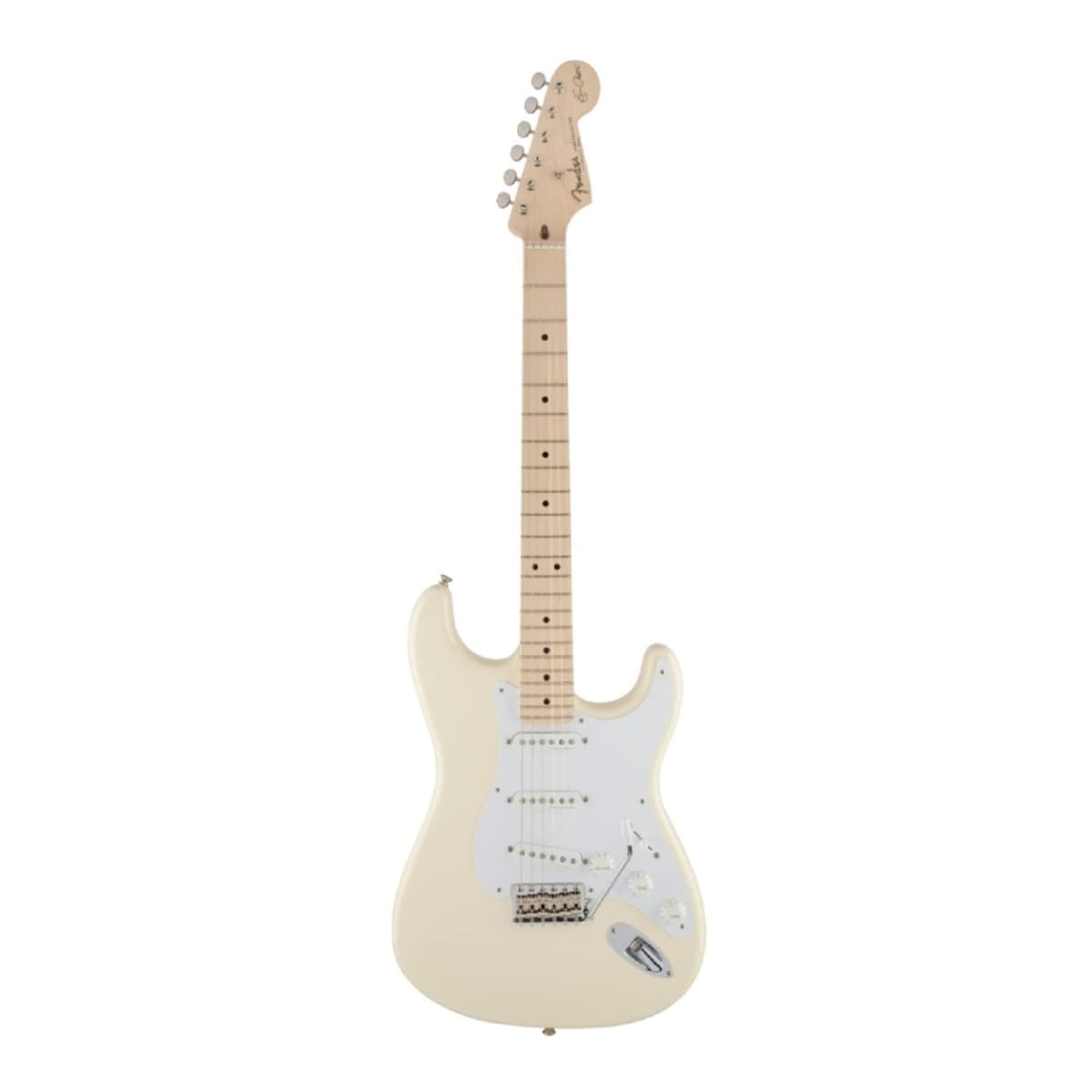 Guitarra Eléctrica Fender Eric Clapton Stratocaster, Diapasón de Arce - Blanco Olímpico 0117602805