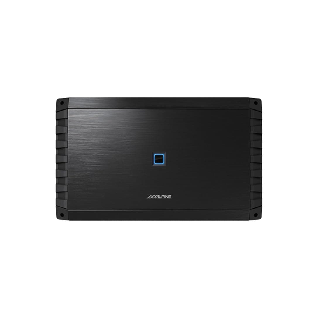 Alpine S2-A120M Amplificador Mono Clase D para Subwoofer Serie S, Certificado Hi-Res, 1200W RMS a 1 y 2 ohmios