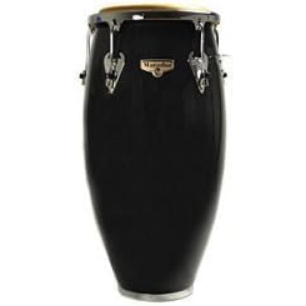 Latin Percussion LP Matador Tumbadora de Madera 12½" - Marrón Almendra/Cromo M754S-ABW