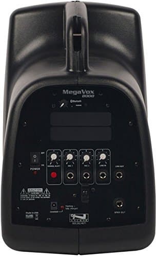 Anchor Audio Megavox Pro Sistema PA portátil con Bluetooth MEGA-8000