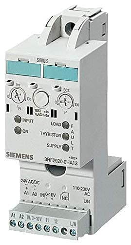 Siemens Power Control Regulator 24VAC/VDC, 110-230V operativo, 50A 3RF29 50-0HA13