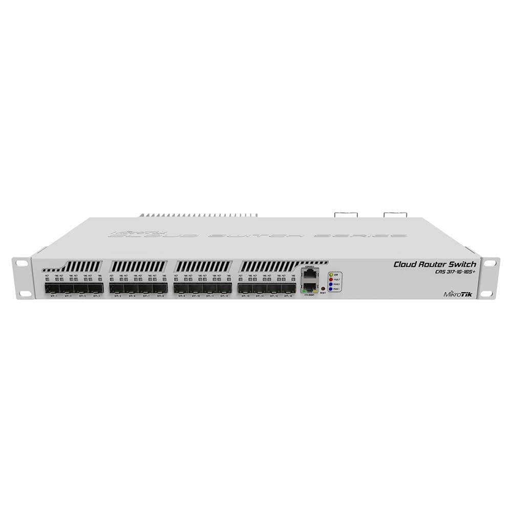 Mikrotik Cloud Router Switch CRS317-1G-16S+RM Montable en rack y gestionable