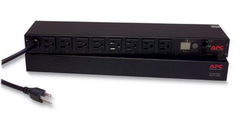 APC AP7900 PDU de Rack/Conmutado/1U/15A/100/120V Protector contra Sobretensiones