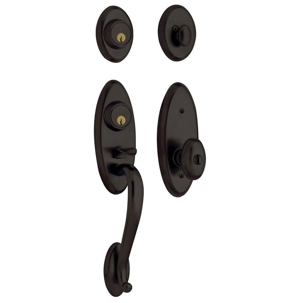 Baldwin Hardware Landon Two-Point Handle Set 85345.102.2ENT