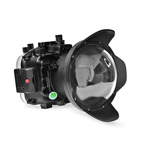 Sea frogs Seafrog Carcasa acuática profesional con domo seco 6" para Sony A7S III (incluye engranaje de zoom) TG