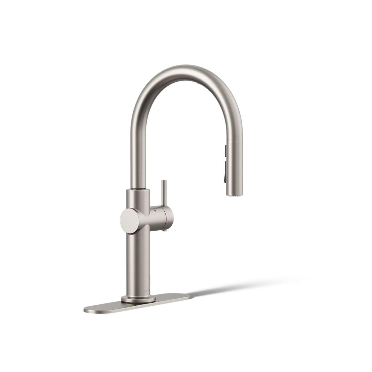 KOHLER Crue Grifo touchless 22974-VS 3-spray Vibrant Stainless con sensor y luz LED
