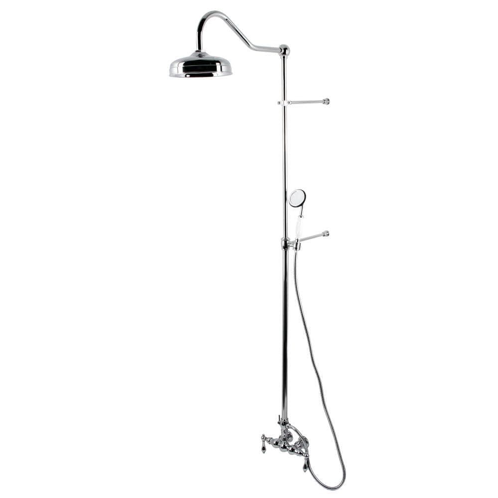 Kingston Brass CCK6171 Vintage Shower Combination Polished Chrome