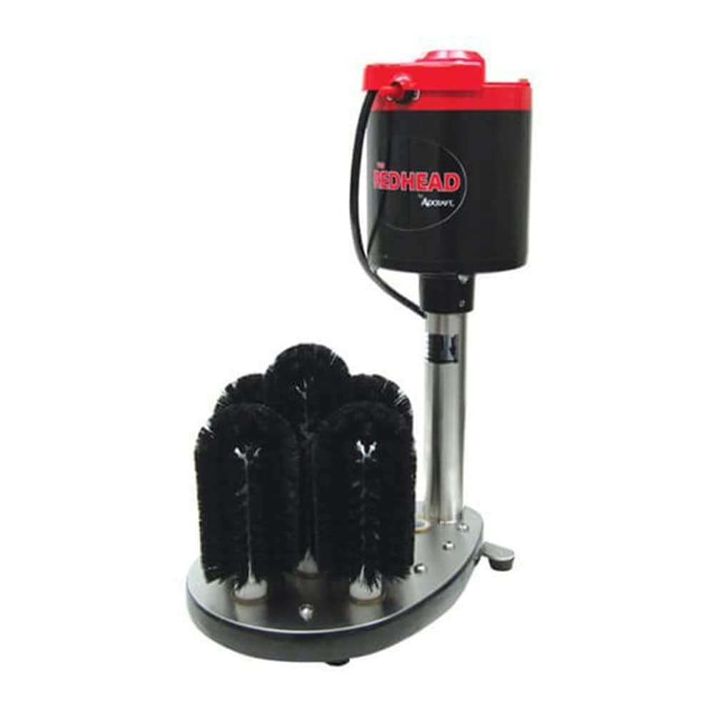 Adcraft Redhead GW-120 Lavadora de vasos para barra, negra